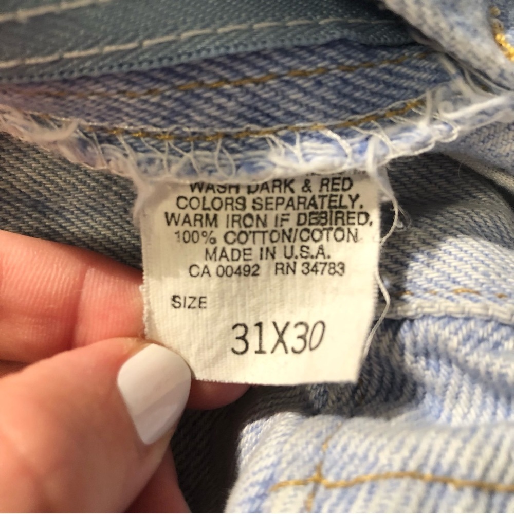 Lee Light Wash Jeans 31x30 - Picture 7 of 10